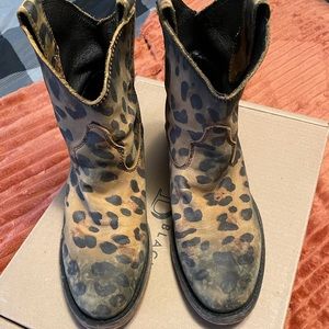 Women’s Liberty Black Cheetah Boots